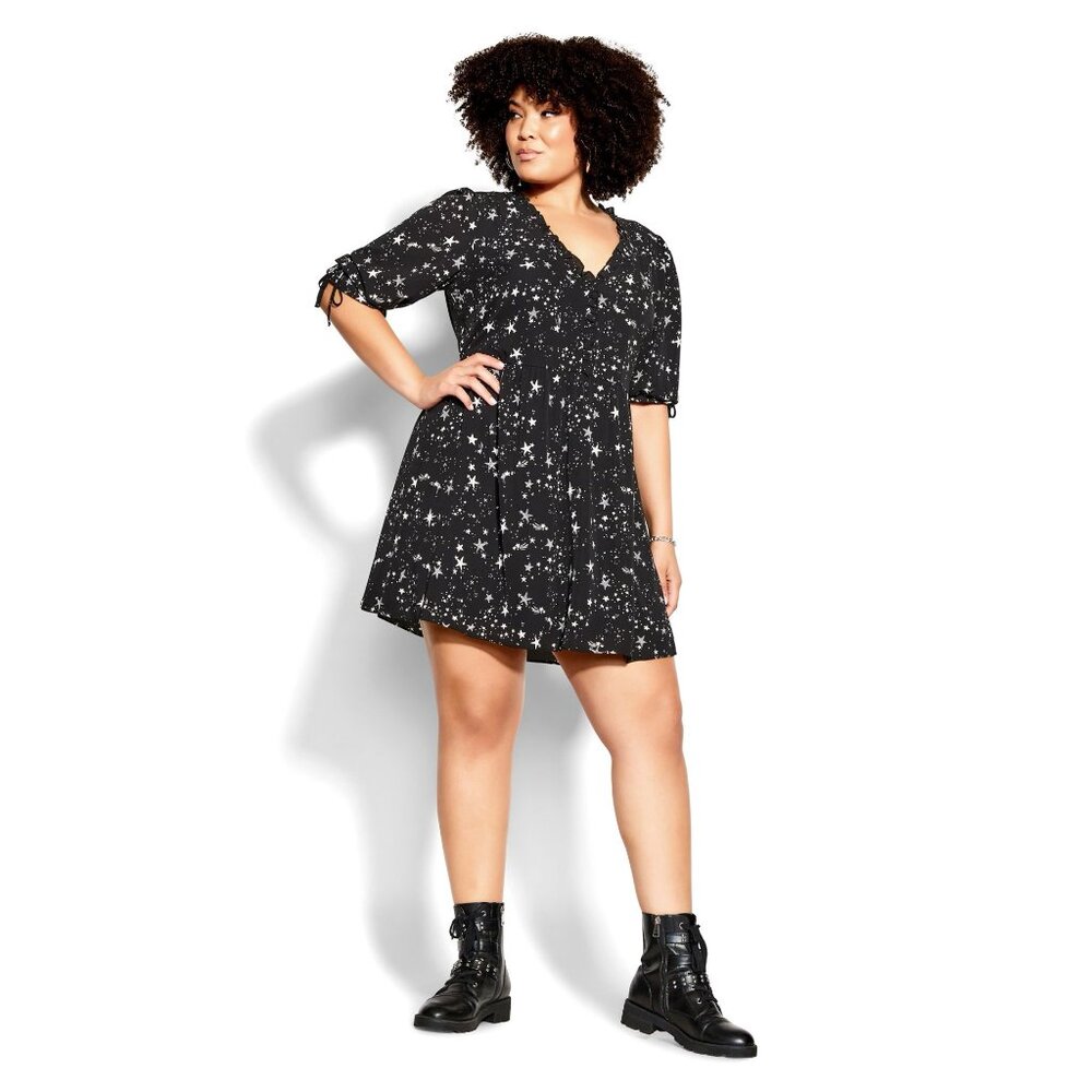 CCX Plus Size Aaliyah Shooting Star Dress